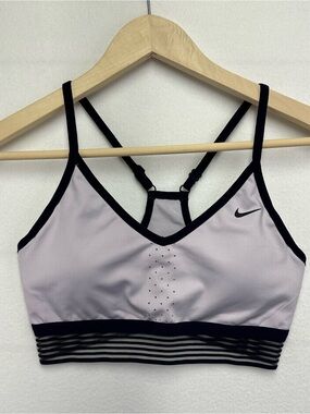 Nike Women's Light Purple Strappy Sports Bra